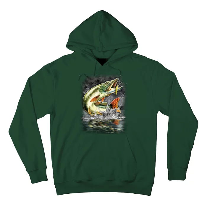 Fishing: Jumping Pike Hoodie