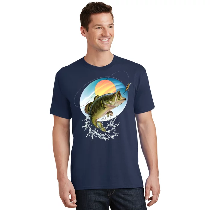 Fishing Leaping Bass T-Shirt