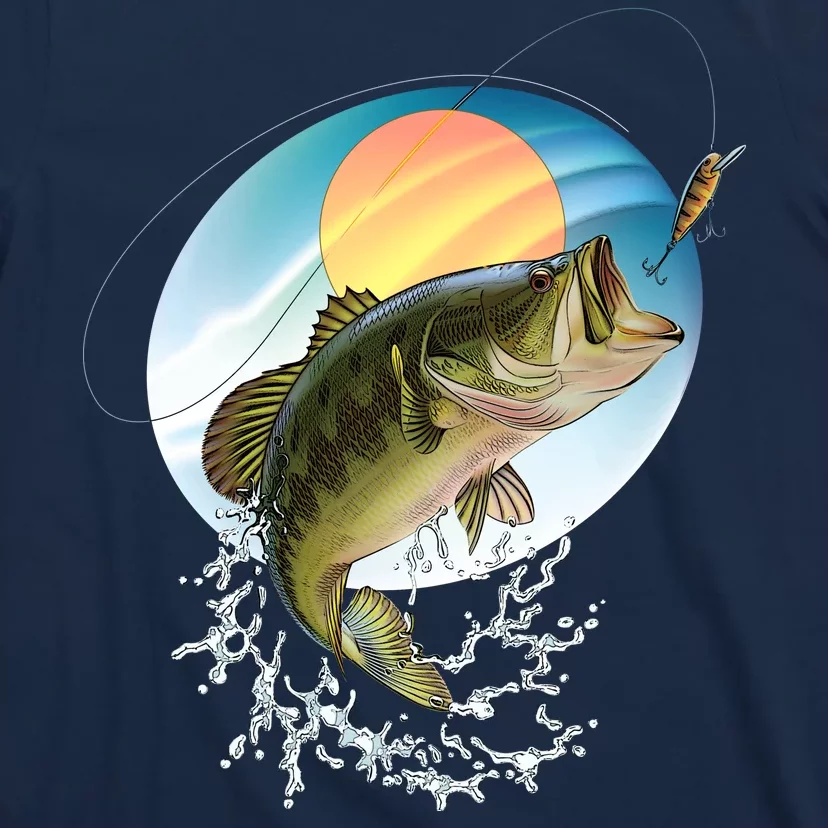 Fishing Leaping Bass T-Shirt