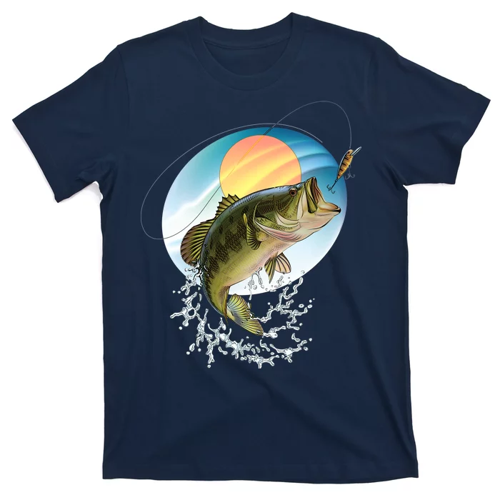 Fishing Leaping Bass T-Shirt