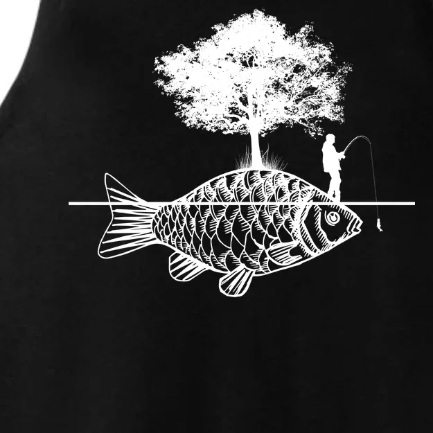 Fishing Life Ladies Tri-Blend Wicking Tank