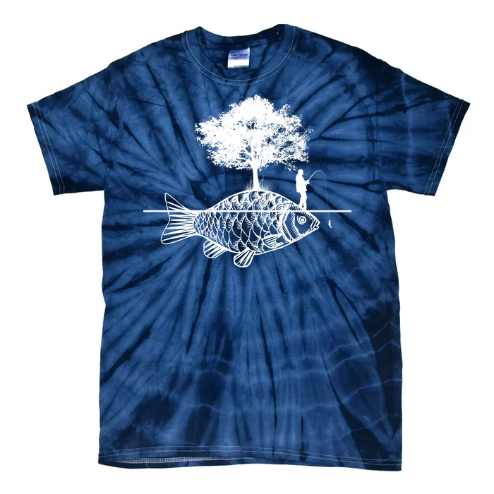 Fishing Life Tie-Dye T-Shirt