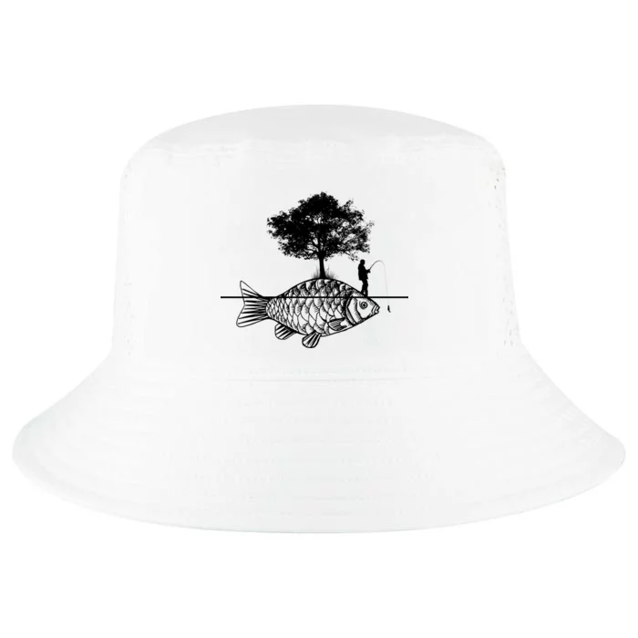 Fishing Life Cool Comfort Performance Bucket Hat