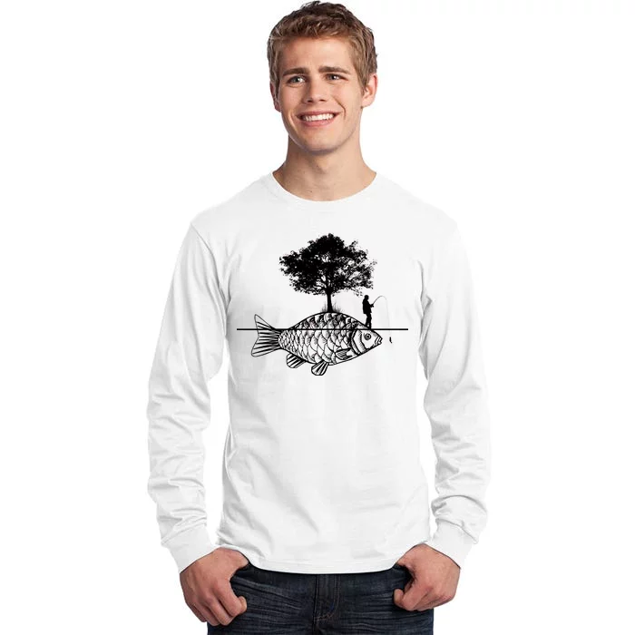 Fishing Life Tall Long Sleeve T-Shirt