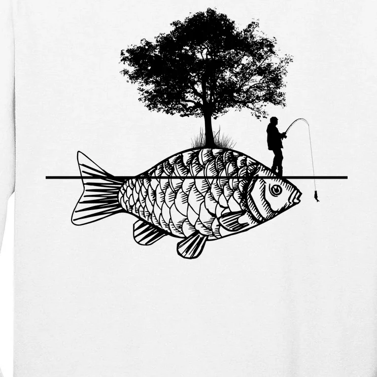 Fishing Life Tall Long Sleeve T-Shirt