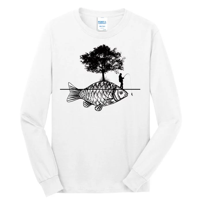 Fishing Life Tall Long Sleeve T-Shirt