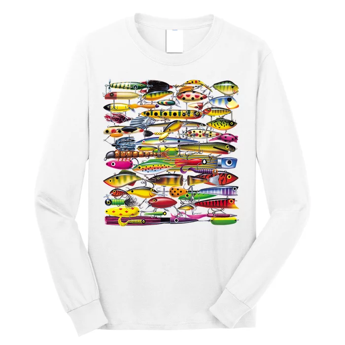 Fishing Lures Long Sleeve Shirt