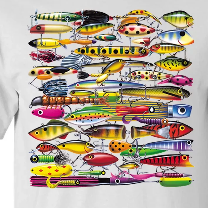 Fishing Lures Tall T-Shirt