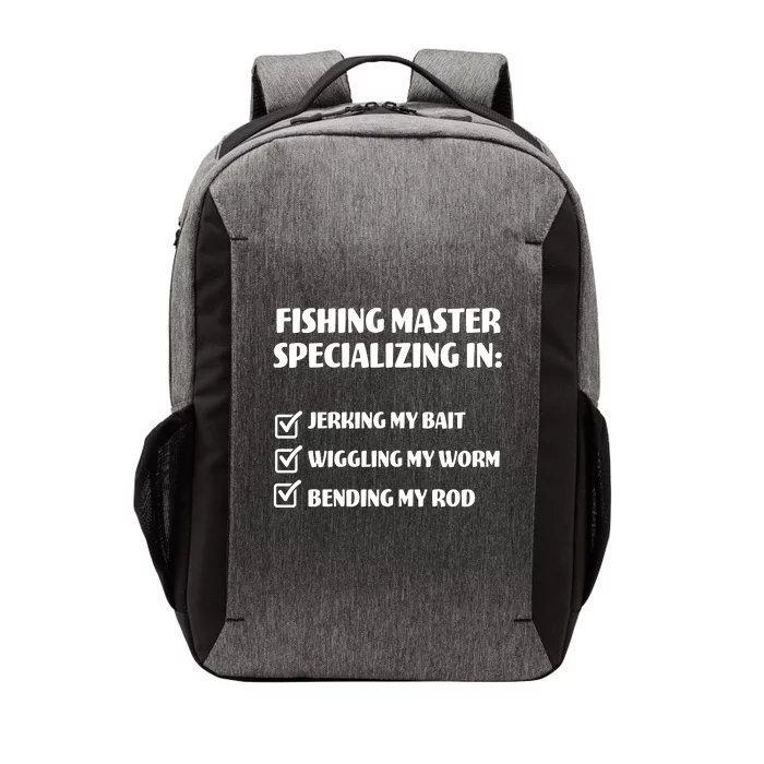 Fishing Master Specializing Vector Backpack