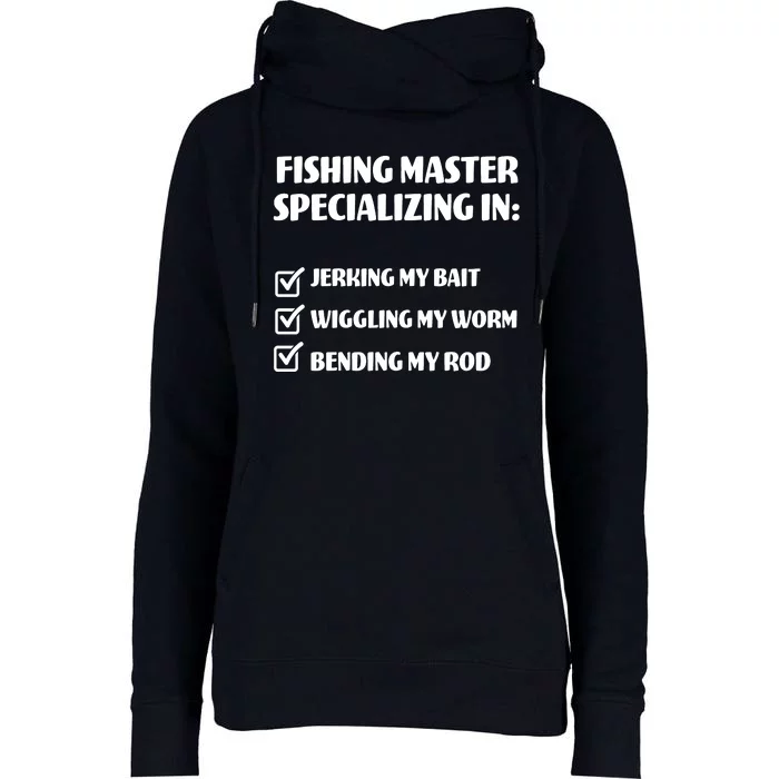 Fishing Master Specializing Womens Funnel Neck Pullover Hood