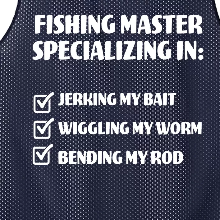 Fishing Master Specializing Mesh Reversible Basketball Jersey Tank