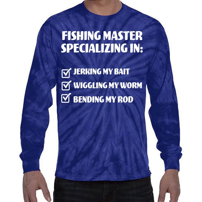 Fishing Master Specializing Tie-Dye Long Sleeve Shirt