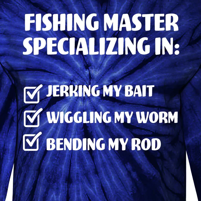 Fishing Master Specializing Tie-Dye Long Sleeve Shirt