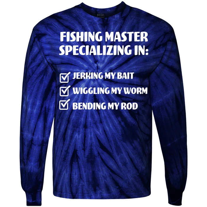 Fishing Master Specializing Tie-Dye Long Sleeve Shirt