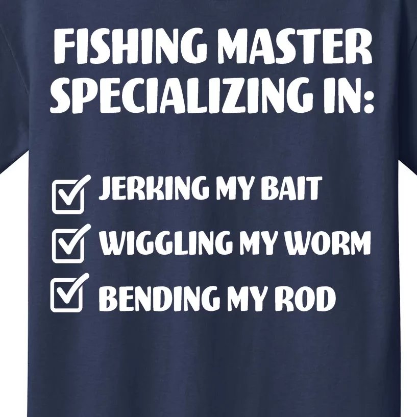 Fishing Master Specializing Kids T-Shirt