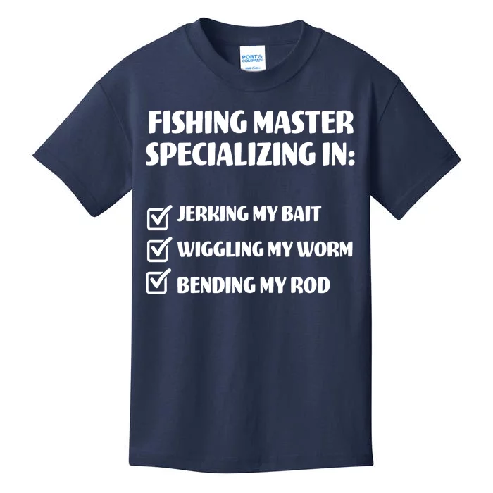 Fishing Master Specializing Kids T-Shirt