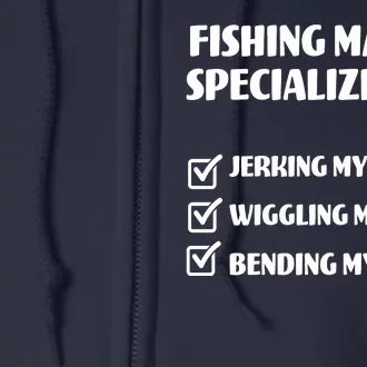 Fishing Master Specializing Full Zip Hoodie