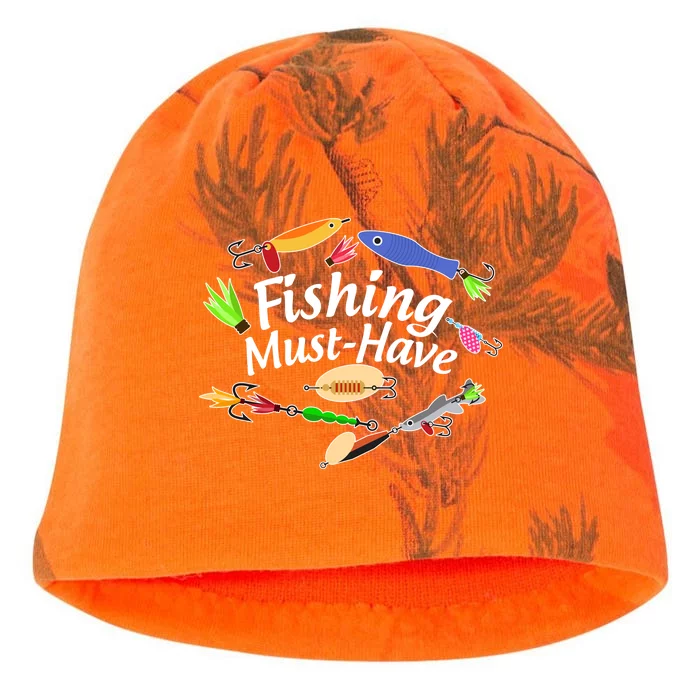 Fishing Must-Have Fishing Lures Kati - Camo Knit Beanie