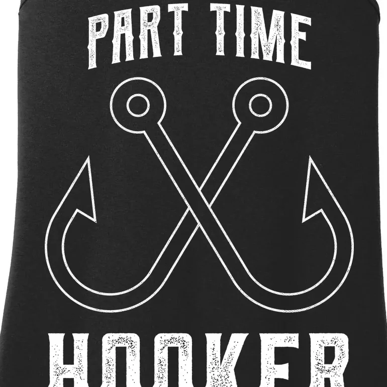 Fishing Part Time Hooker Ladies Essential Tank