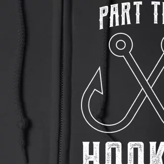 Fishing Part Time Hooker Full Zip Hoodie