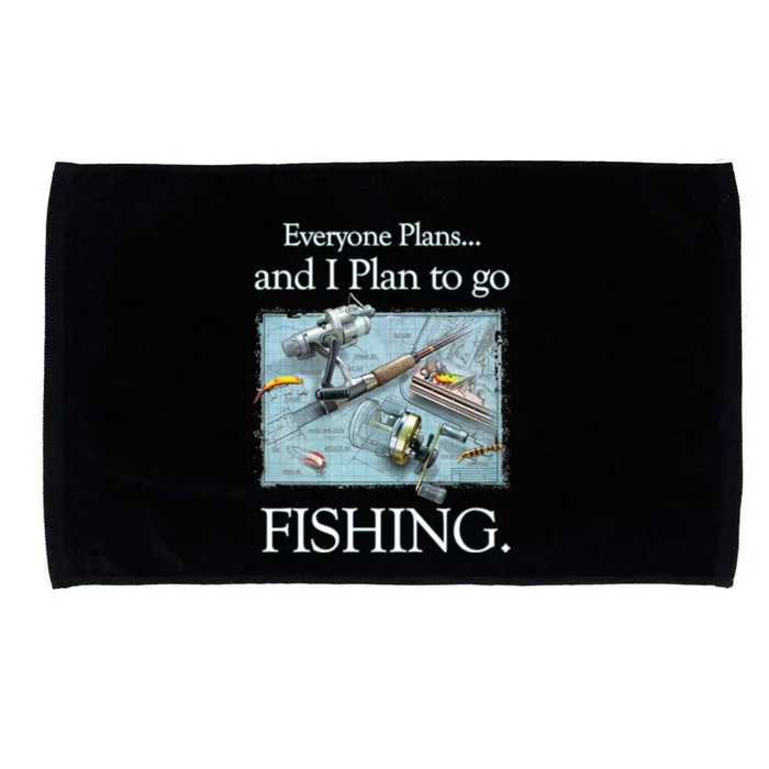 Fishing: Plan To Fish Microfiber Hand Towel