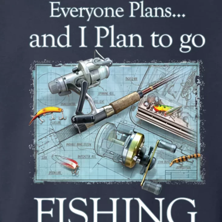 Fishing: Plan To Fish Toddler Hoodie