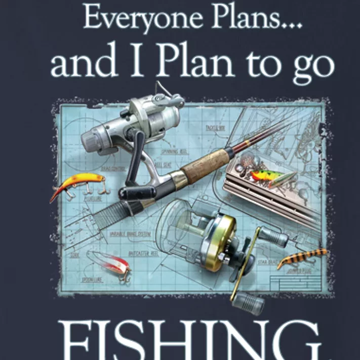 Fishing: Plan To Fish Toddler Long Sleeve Shirt