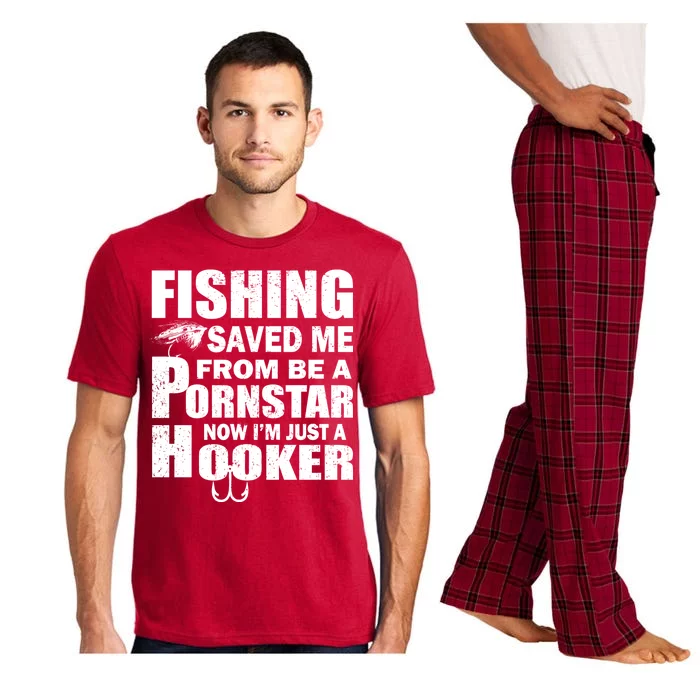 Fishing Saved Me Pornstar Hooker Pajama Set