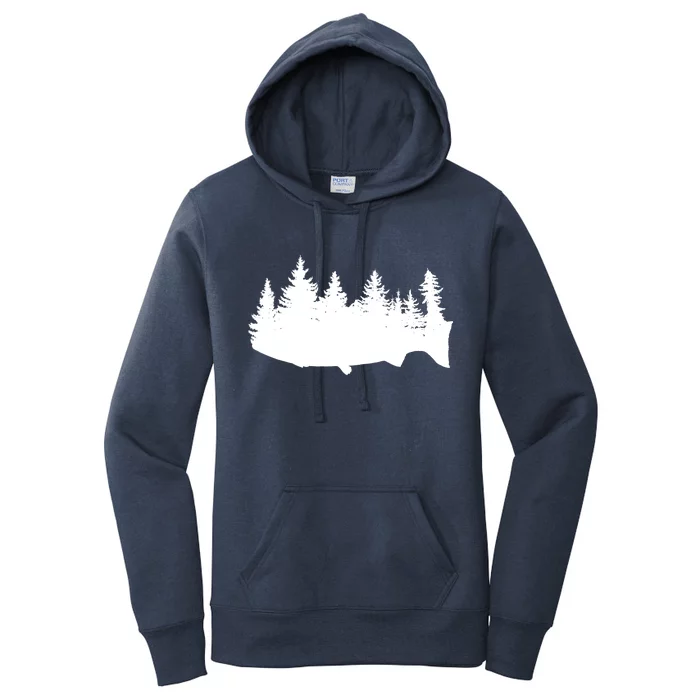 Fishing Wilderness Women's Pullover Hoodie