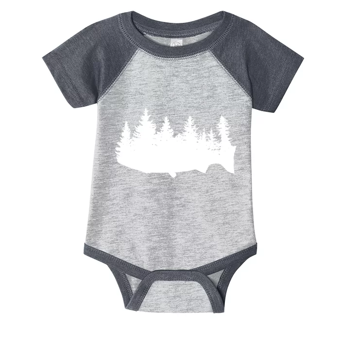 Fishing Wilderness Infant Baby Jersey Bodysuit