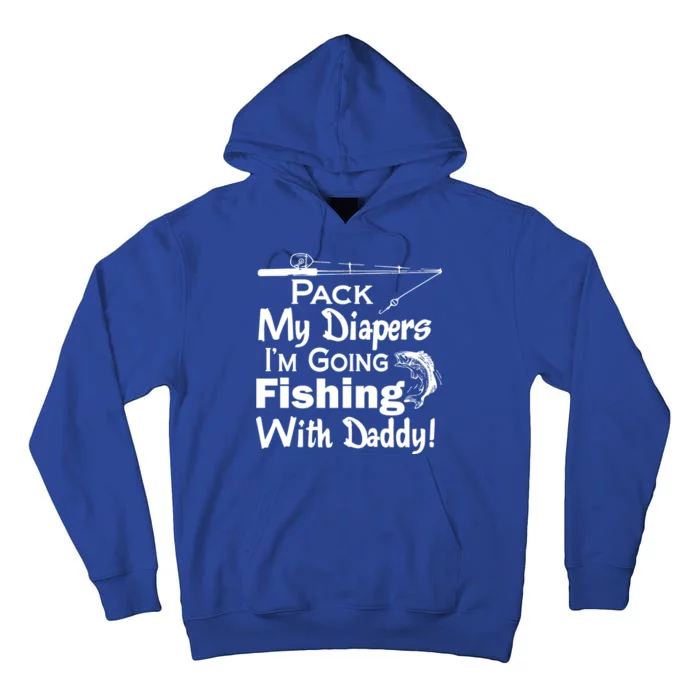 Fishing With Daddy Tall Hoodie