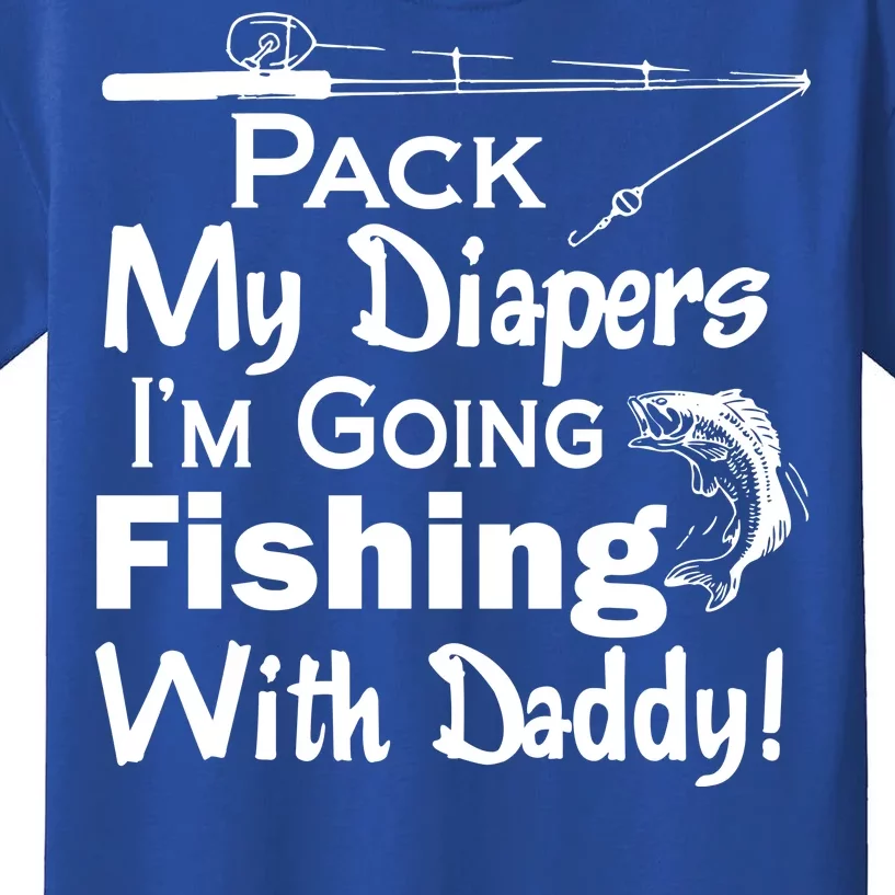 Fishing With Daddy Kids T-Shirt