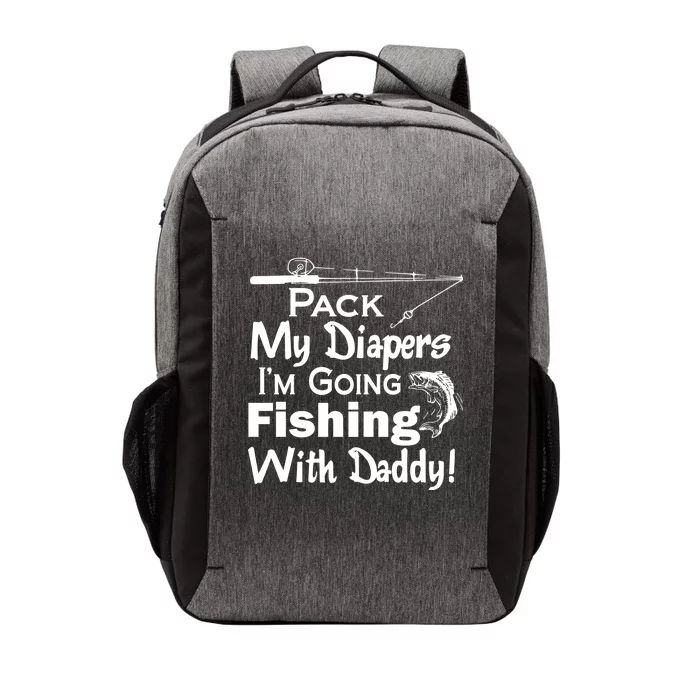 Fishing With Daddy Vector Backpack