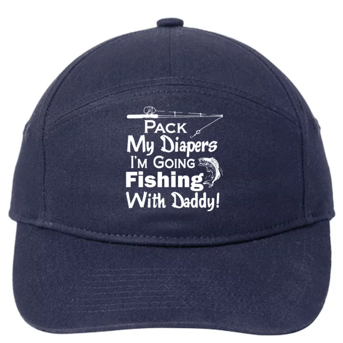 Fishing With Daddy 7-Panel Snapback Hat