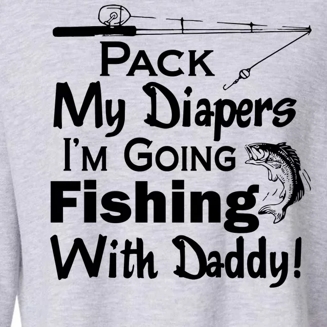 Fishing With Daddy Cropped Pullover Crew