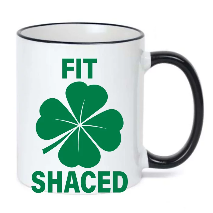 Fit Shaced Funny Irish Drinking Party Black Color Changing Mug