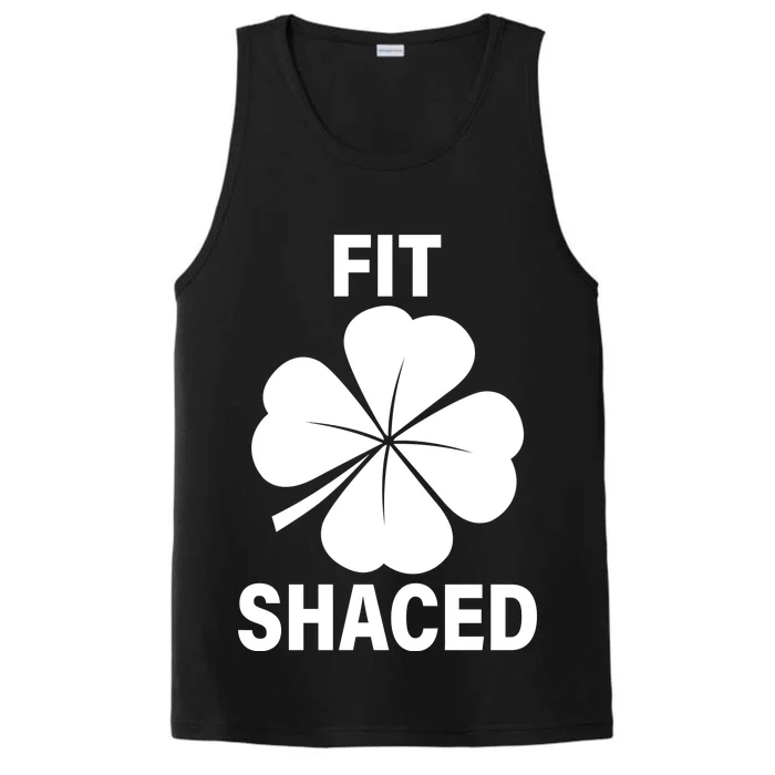 Fit Shaced Funny Irish Drinking Party Performance Tank