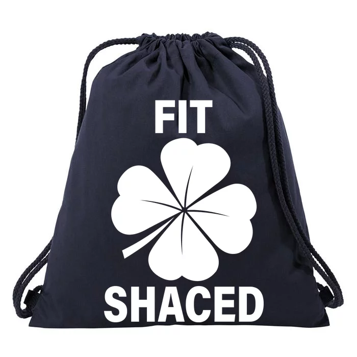 Fit Shaced Funny Irish Drinking Party Drawstring Bag