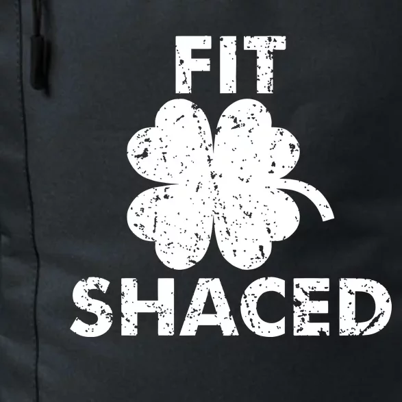 Fit Shaced Funny St. Patrick's Day Irish Clover Beer Drinking Daily Commute Backpack