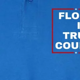 Florida Is Trump Country Softstyle Adult Sport Polo