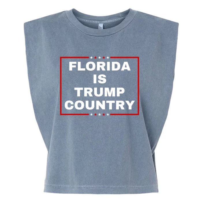 Florida Is Trump Country Garment-Dyed Women's Muscle Tee