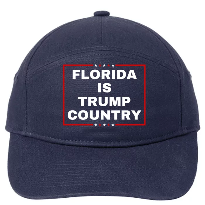 Florida Is Trump Country 7-Panel Snapback Hat