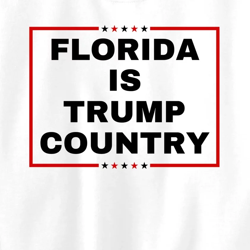 Florida Is Trump Country Kids Sweatshirt