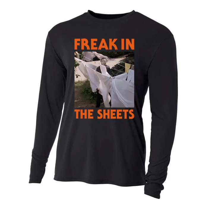 Freak In The Sheets Pumpkin Cooling Performance Long Sleeve Crew