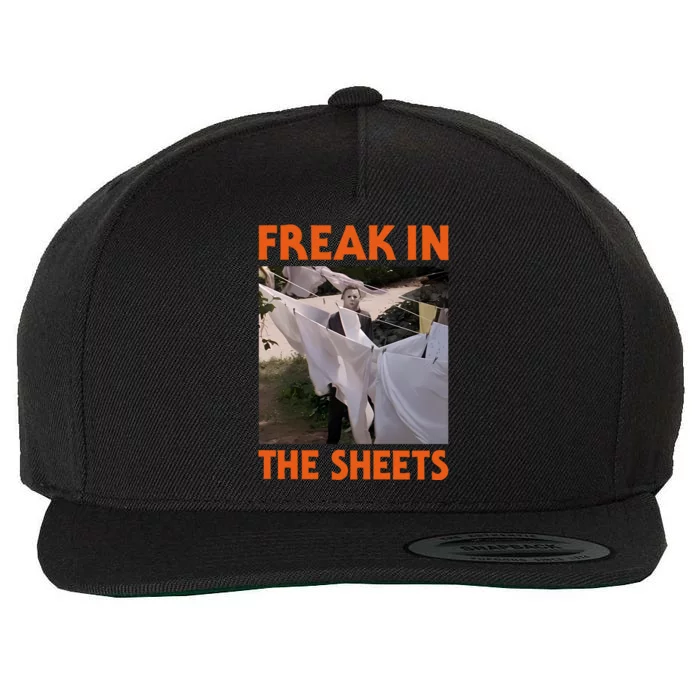 Freak In The Sheets Pumpkin Wool Snapback Cap