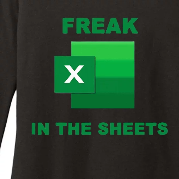 Freak In The Excel Sheets Womens CVC Long Sleeve Shirt