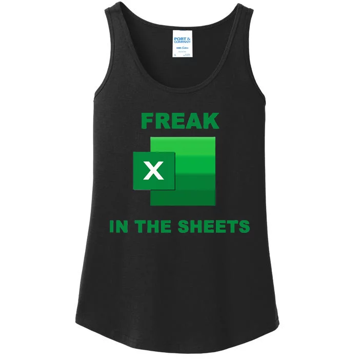 Freak In The Excel Sheets Ladies Essential Tank