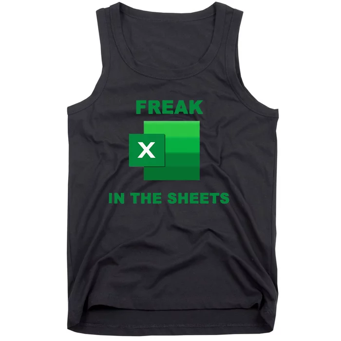 Freak In The Excel Sheets Tank Top