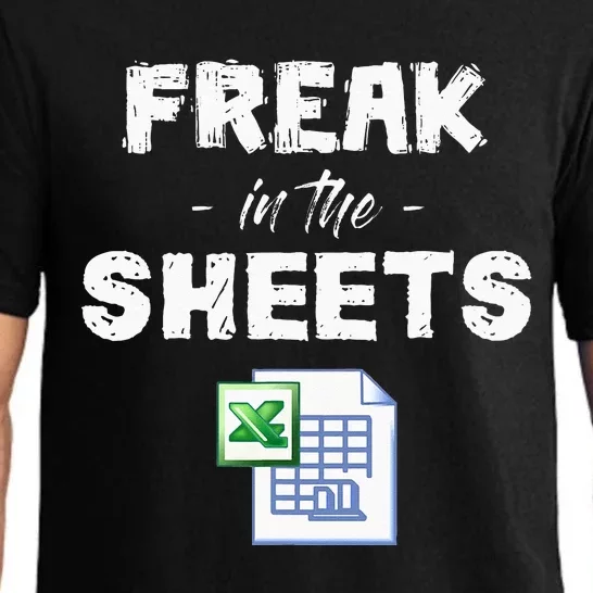 Freak In The Excel Sheets Funny Accountant Spreadsheet Pajama Set