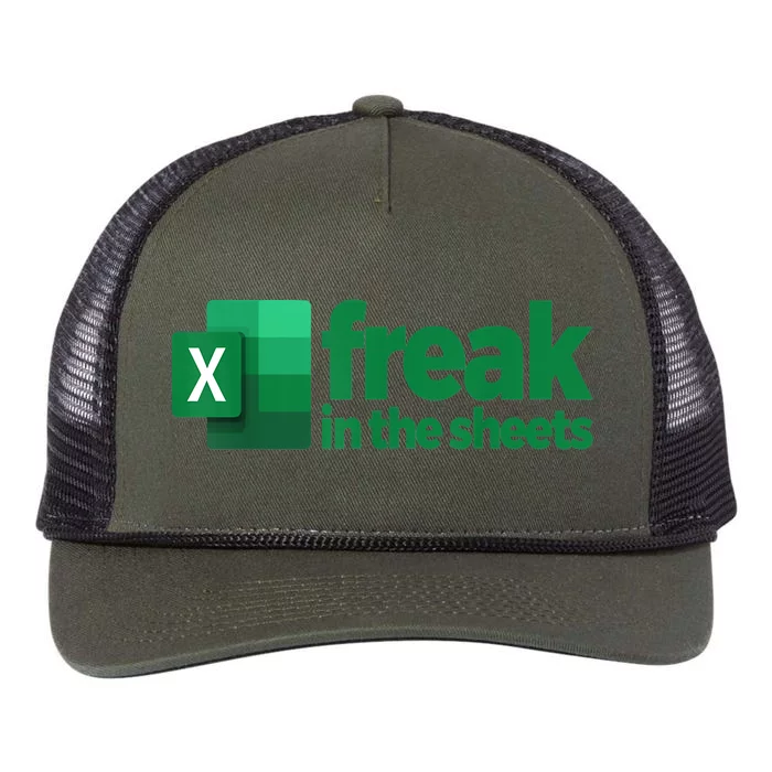 Freak In The Excel Sheets Retro Rope Trucker Hat Cap